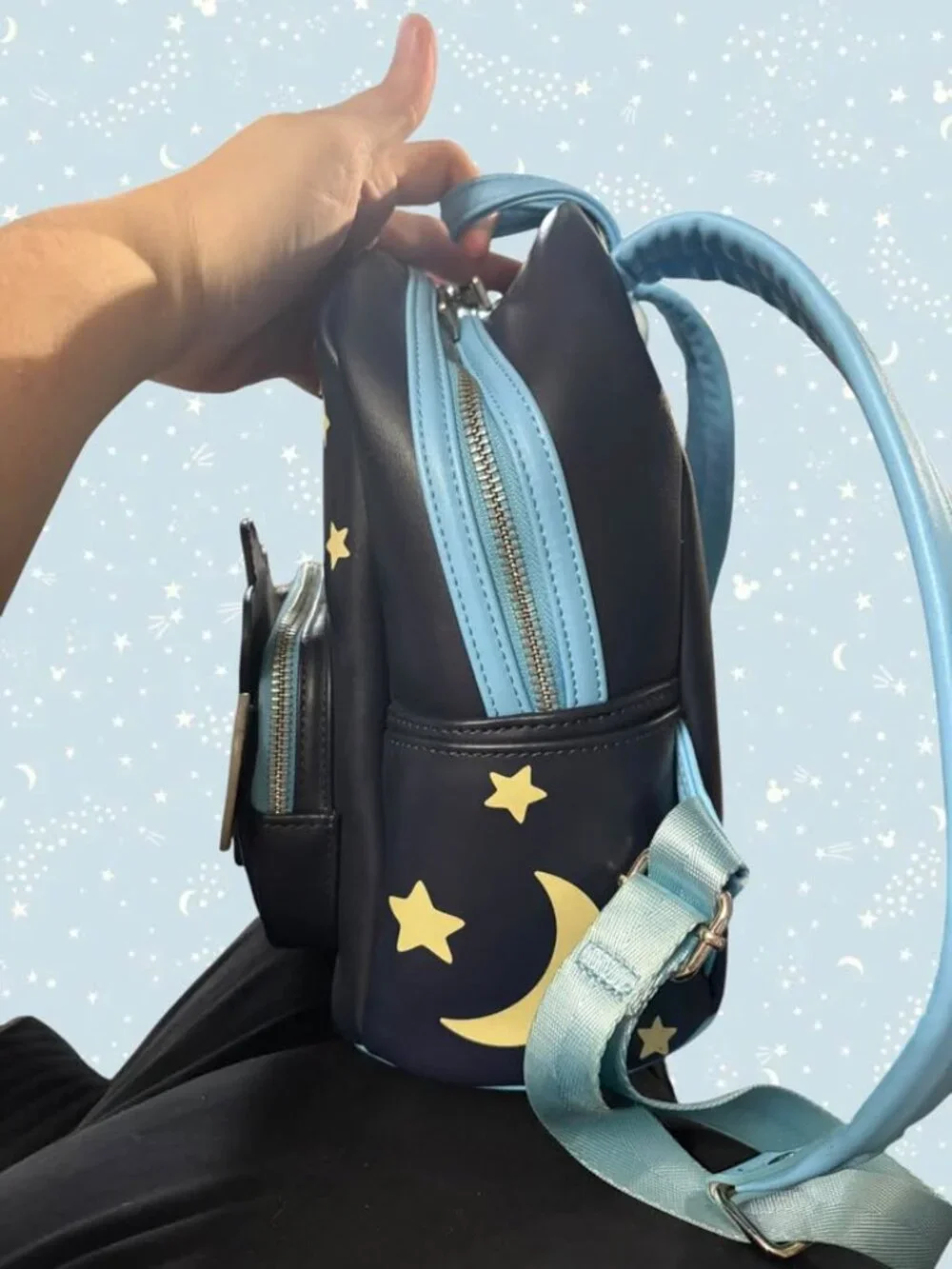 Disney Loungefly Lilo & Stitch Space Adventure Mini Backpack